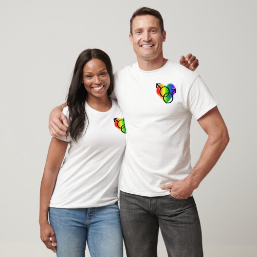 Gay Pride Shirt Mens Rainbow Love Tank Top