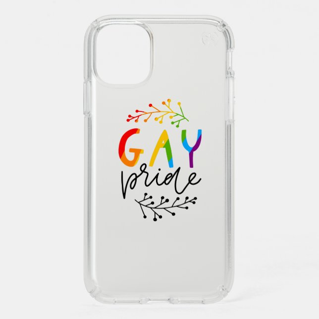 Gay Pride Speck iPhone 11 Case (Front)