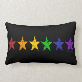 Gay Pride Stars Pillows