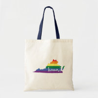 Gay Pride State | Virginia Tote Bag