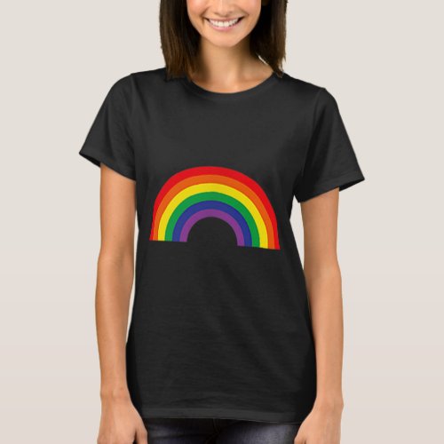 Gay Pride Stuff Rainbow Pocket LGBT Pride Parade  T_Shirt