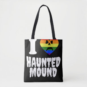 Gay Pride Support Love, Rainbow Flag, LGBTQ Flag L Tote Bag