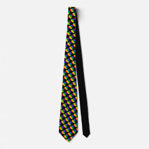 Gay Pride Tie Same-Sex Rainbow Love Necktie
