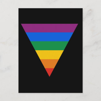Gay Pride Triangle Postcard