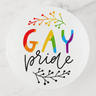 Gay Pride Trinket Tray