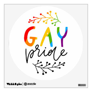 Gay Pride Wall Decal