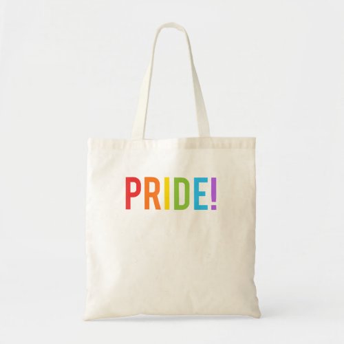 Gay Pride White Women Kids Lgbt Rainbow  Tote Bag