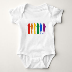 Gay Pride Women's T-shirt Baby Bodysuit
