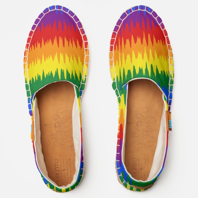 Gay Pride Zig Zag Pattern LGBT Zazzle Afridrilles (Front)
