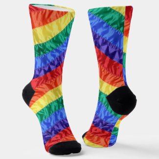 Gay Rainbow Flag Rainbow Stripes LGBT LGBTQ Pride