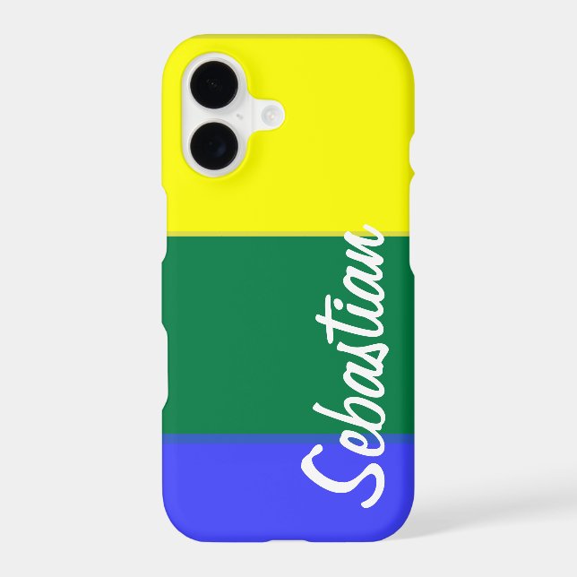Gay Rainbow Pride Personalized Iphone Case (Back)