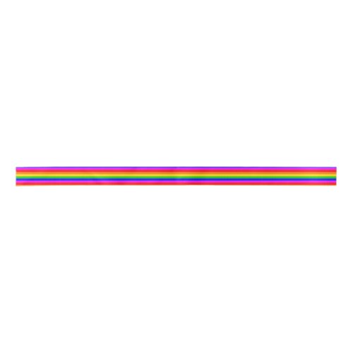 Gay Rainbow Transgender Rainbow Flag Satin Ribbon