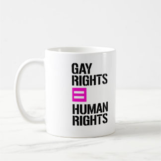 Gay Rights equal Human Rights Coffee Mug