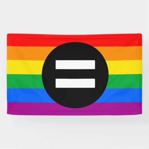 Gay Rights Flag Banner