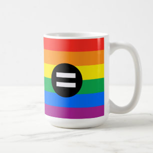 Gay Rights Flag Coffee Mug