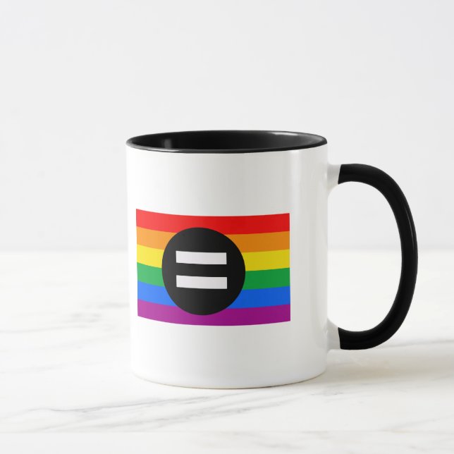 Gay Rights Flag Mug (Right)