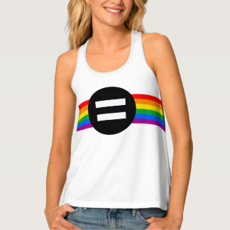 Gay Rights Flag Tank Top