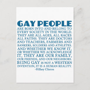 Gay Rights Postcard