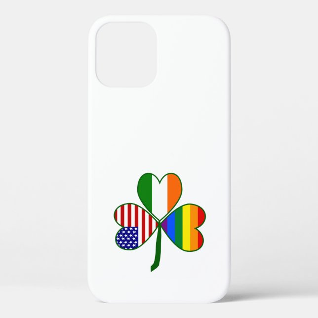 Gay Shamrock Case-Mate iPhone Case (Back)