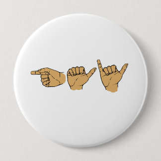 Gay Sign Language Button