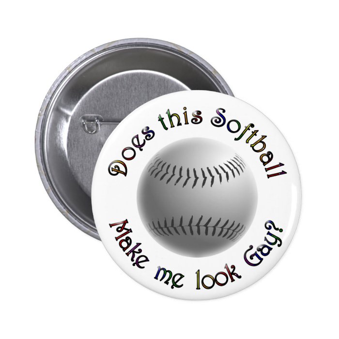 Gay Softball Pins