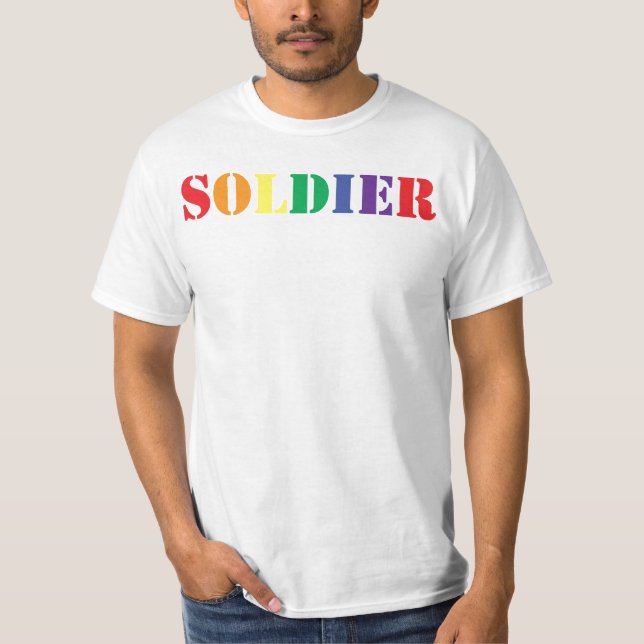 GAY Soldier T-Shirt (Front)