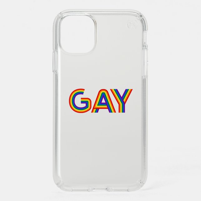 GAY SPECK iPhone 11 CASE (Front)