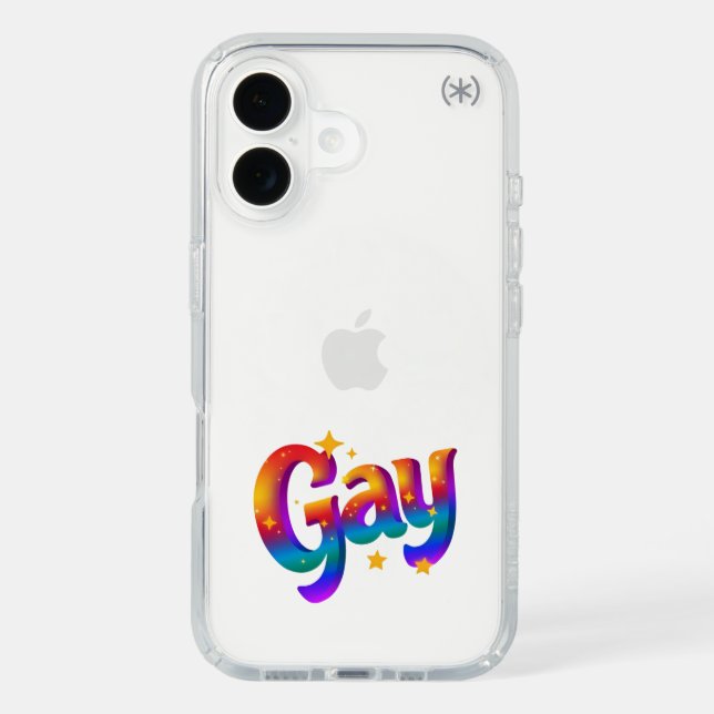 Gay Speck iPhone Case (Front)