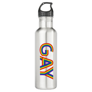 GAY STAINLESS STEEL WATER BOTTLE