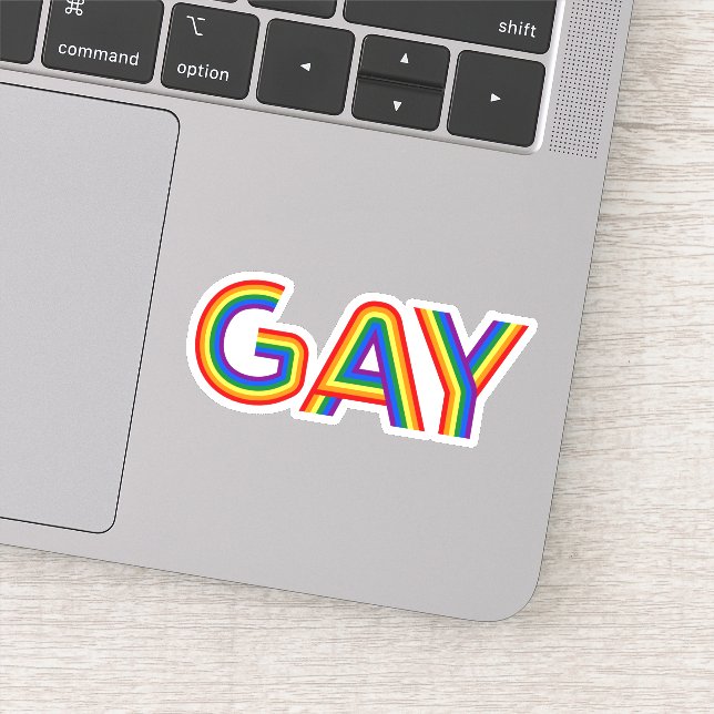GAY STICKER (Detail)