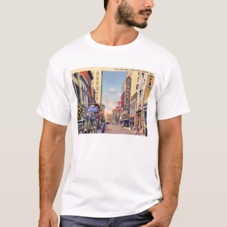Gay Street, Knoxville, Tennessee Vintage Postcard T-Shirt