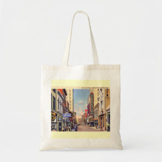 Gay Street, Knoxville, Tennessee Vintage Style Tote Bag