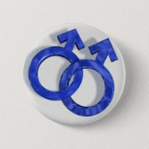 gay-symbol pinback button