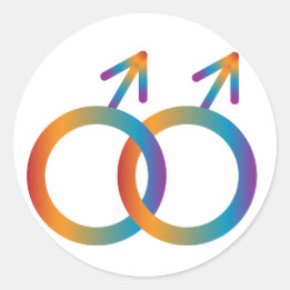 Gay symbol sticker