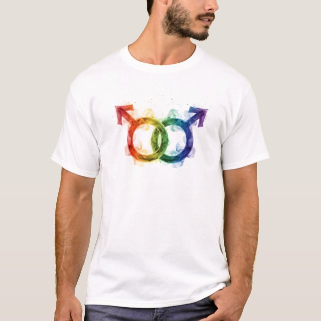 GAY SYMBOL T-Shirt | Gay Pride for Men | LGBTQ (Front)