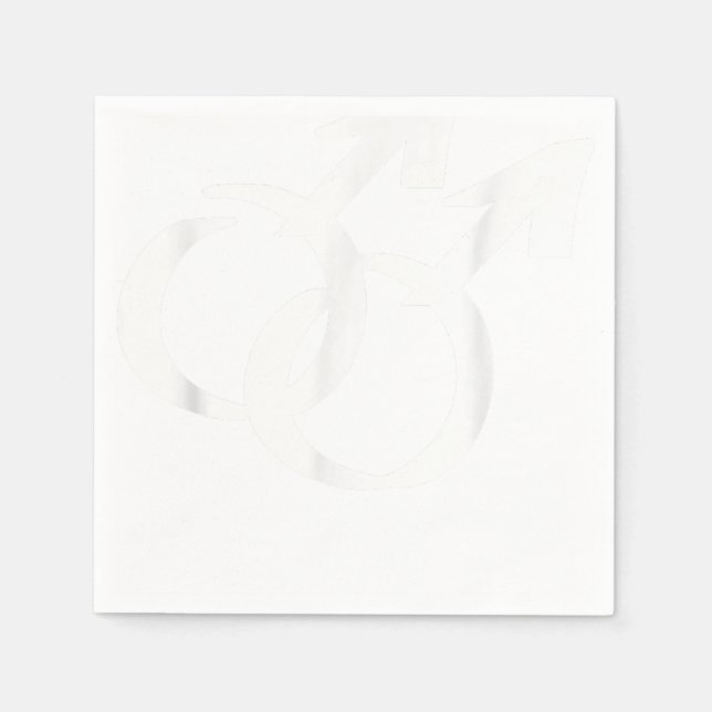 Gay symbols  napkins (Front)