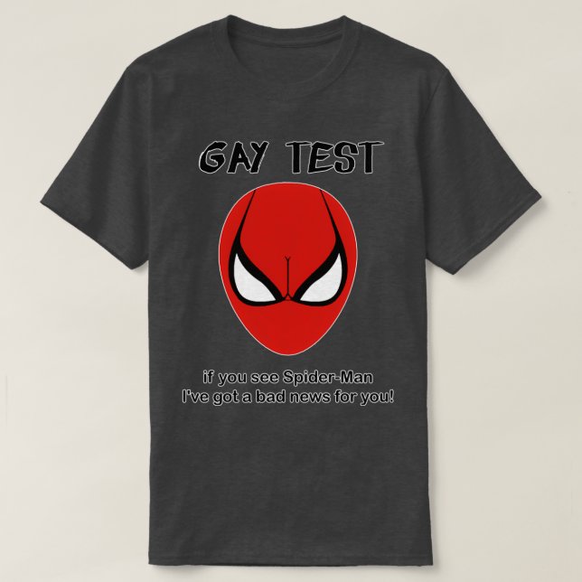 Gay test T-Shirt (Design Front)