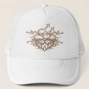 Gay Tribal Heart Hat