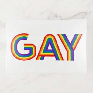 GAY TRINKET TRAY