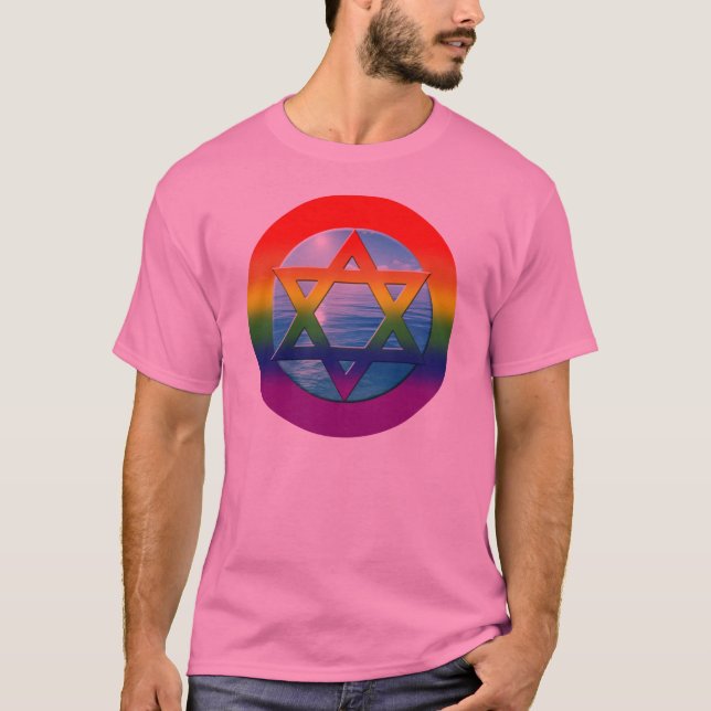 GAY Tshirts - Star of David 02 (Front)