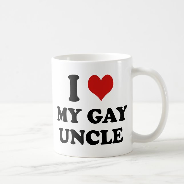 Gay Uncle Coffee Mug (Right)