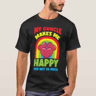 Gay Uncle Pride Guncle 3 T-Shirt