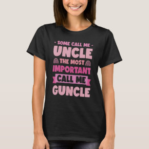 Gay Uncle Pride Guncle 8 T-Shirt