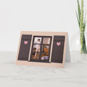 Gay Valentine I'm Ready Holiday Card