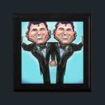 Gay Wedding Cake Dolls Keepsake Box<br><div class="desc">Gay Wedding Cake Dolls</div>