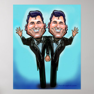 Gay Wedding Cake Dolls Poster
