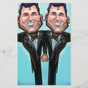 Gay Wedding Cake Dolls Stationery