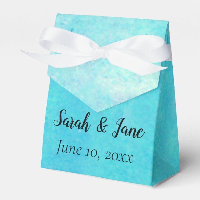 Gay Wedding Favor Box (Front Side)
