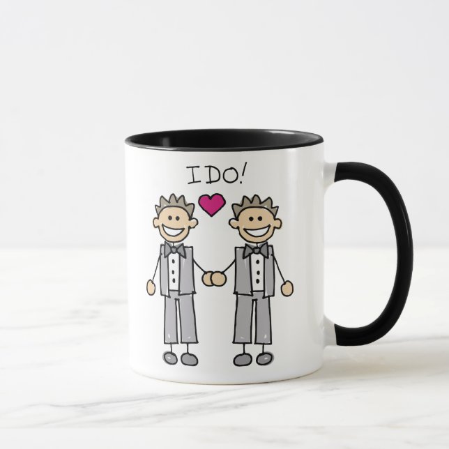 Gay Wedding Favors Mug (Right)