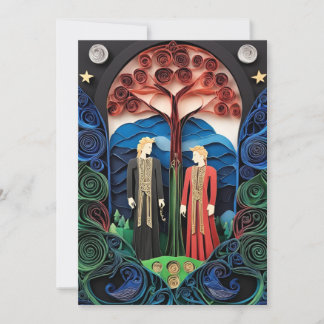 Gay Wedding Invitation